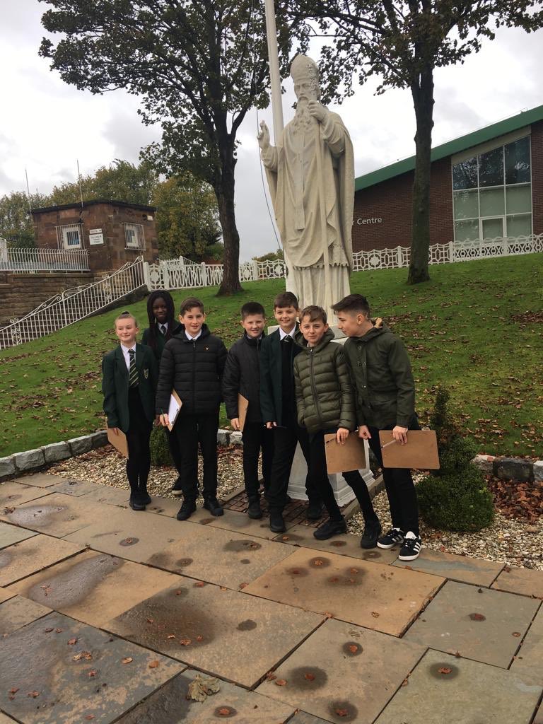 StJOHS's tweet photo. 1B2βs turn to visit Carfin Grotto for their RE retreat #faithlearning https://t.co/l8gVepjnDe