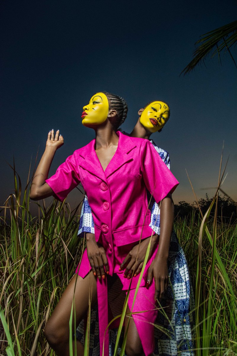 afrodyssee's tweet photo. LOU SS20
New collection Lou SS20 by Yhebe Design. AD &amp; Photo by Nuits Balnéaires. Mua Kiela Annie. Muses Fatima Kouame &amp; Leila Eveline @yhebedesign  @fatimakouame #leilaeveline #yhebedesign #nuitsbalneaires #kielaannie #fatimakouame #fashion #africandesigners #africanphotographer https://t.co/yfgDQzggUO