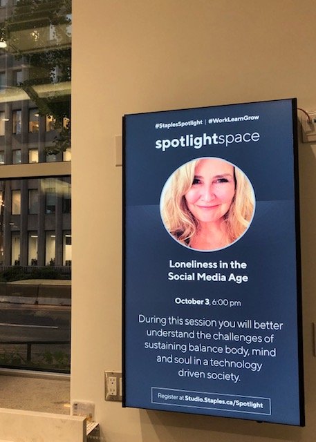 FreshIndep's tweet photo. If you missed last night @StaplesCanada
 #SpotlightStudio #Toronto 
There's still a few tickets tonite #Oakville

#selfless is thrilled to be screening in this brilliant space
Happy to hear from you how the subjects are resonating with people☀️
#WorkLearnGrow https://t.co/bSSex38WoP