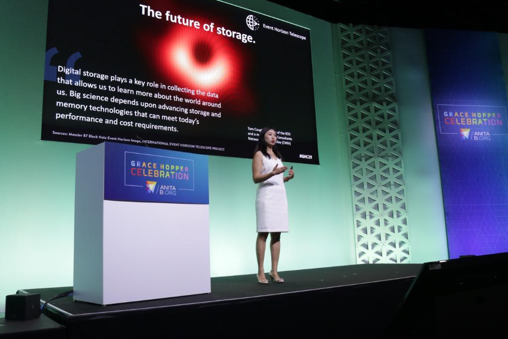 susansongpark's tweet photo. I had such a great time presenting during the last two days at #GHC19. If you have any photos to share, please do tag me and @westerndigital!
#WDCEmpowered #WDCLife #GHC2019 https://t.co/kyOb6UqmEq