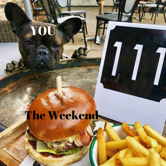 The weekend is within touching distance. And you know the best place to welcome it.

#FridayFeeling