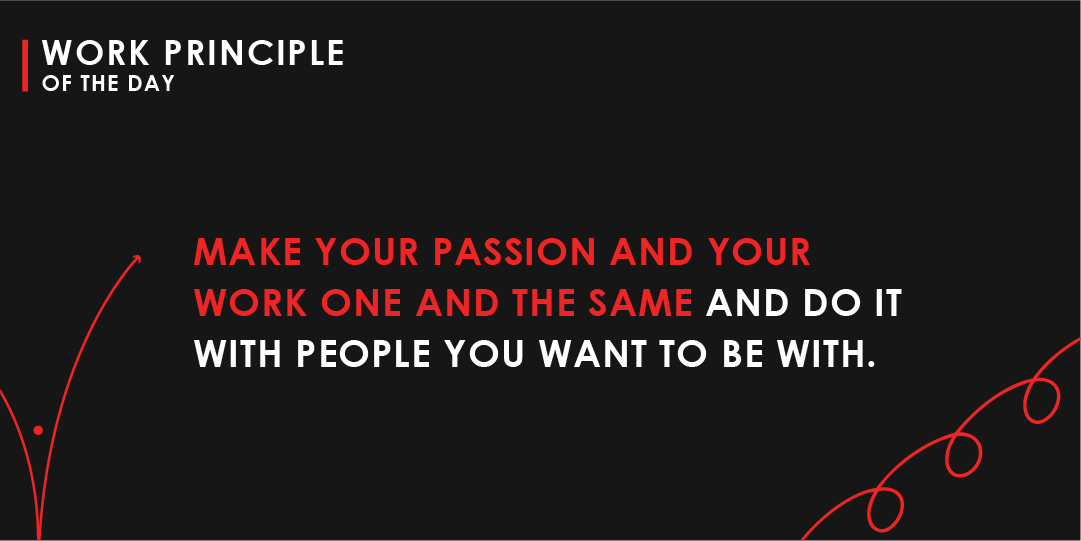 RayDalio's tweet photo. Work is either 1) a job you do to earn the money to pay for the life you want 2) what you do to achieve your mission, or some mix of the two. I urge you to make it as much 2) as possible, recognizing the value of 1). If you do, most everything will go better than if you don’t. https://t.co/BMWP4t89F6