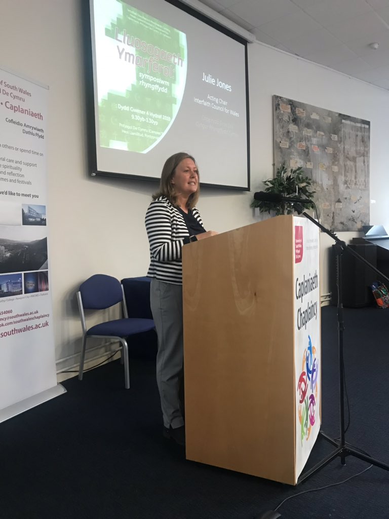 ShereenWilliams's tweet photo. Kicking off the post-lunch session with Julie James @WelshMuslims @UniSouthWales #PracticalPluralism https://t.co/Z7BJdOy7j4