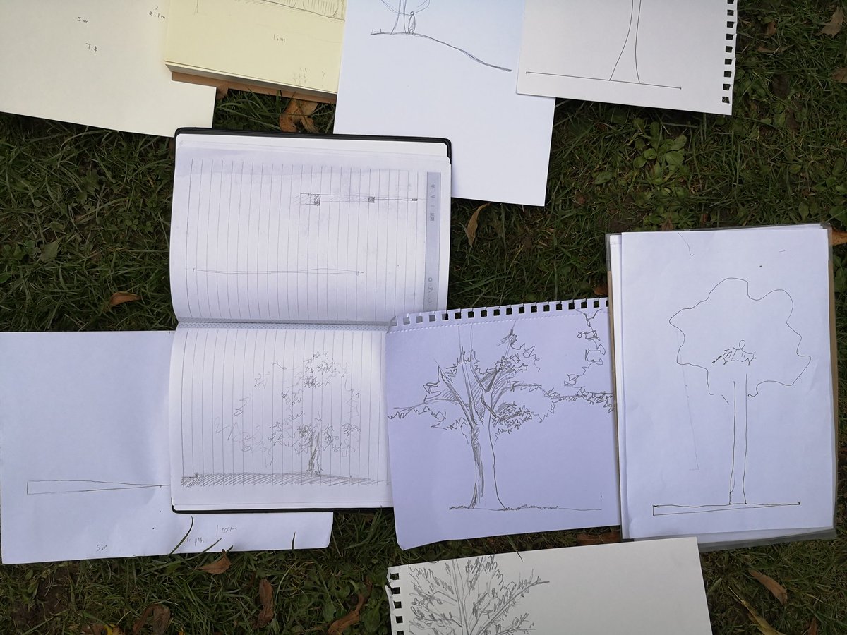 gracekelleher95's tweet photo. Week 1 tutorials on site at the Ponderosa with our new the MA1 students @LandscapeSheff @sheffielduni #chooselandscape stepping out of our drawing comfort zones https://t.co/JxBgeyWsMo