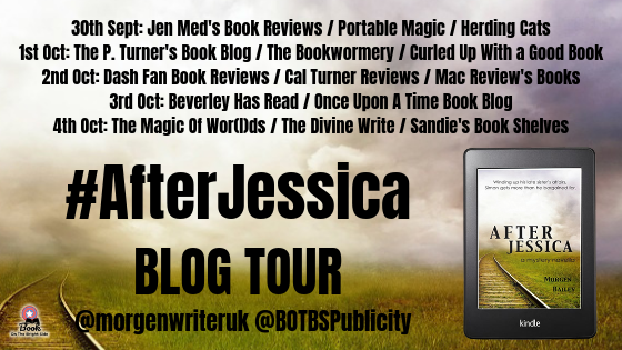 BOTBSPublicity's tweet photo. Day 5: "The author builds the suspense well throughout the book and that definitely encourages the reader to keep turning those pages." Thanks to @thedivinewrite1
 for closing off the #AfterJessica by @morgenwriteruk #BlogTour today.
https://t.co/jSitCBW2uJ https://t.co/cdCuSlLAan