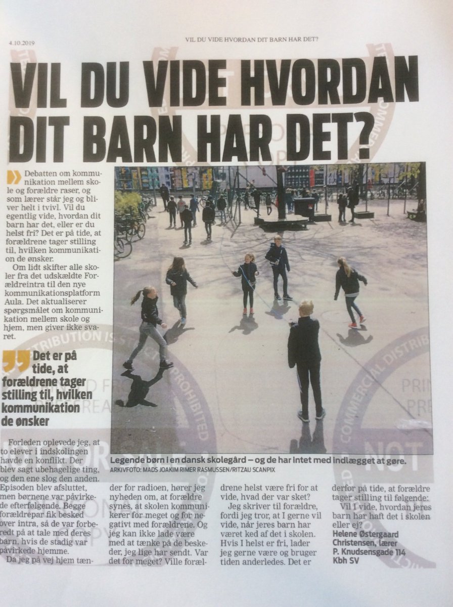 HeleneOstergard's tweet photo. Forældrene skal også tage ansvar for kommunikationen med skolen. AULA er anledningen. Vil I vide hvordan jeres barn har det? Ellers bruger jeg bare tiden på noget andet #skolechat @skoleforboern @skolelederOrg https://t.co/GrwIE2XTtj