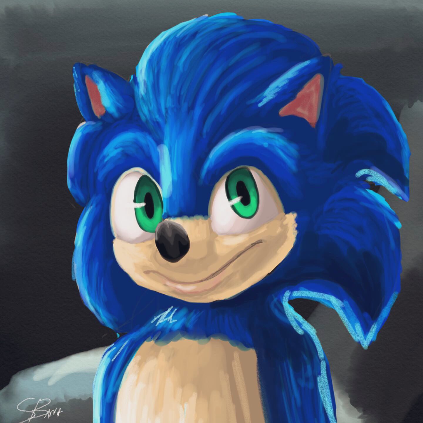 Sonic the Hedgehog Fanart for Speedy Blue by EmilytheSonictuber on  DeviantArt