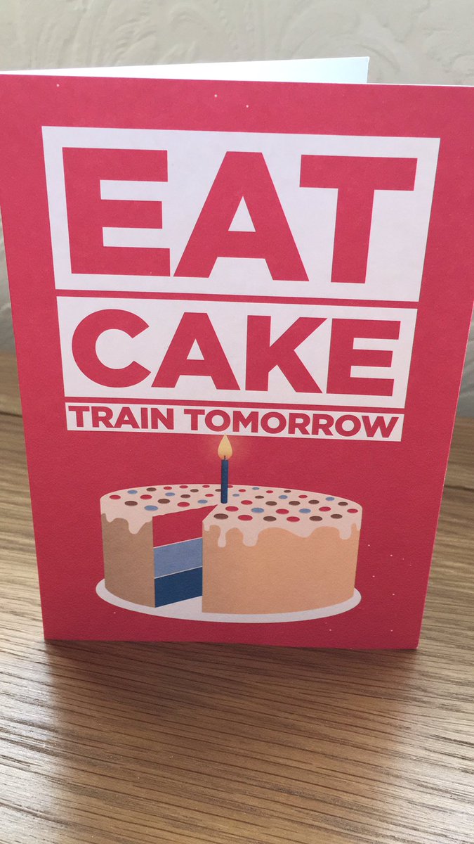 FashionEditing's tweet photo. Thank you so much to Kellie and the team at @TeenageCancer for my birthday card 😍. Hand written and it’s a lovely surprise. It’s not till next week but it’ll keep me going until then! #keeponrunning #teamlegend #feedmecake https://t.co/ozQ8WGFW0p