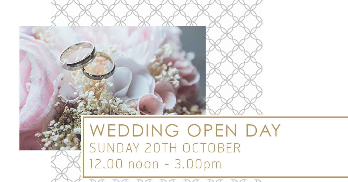 Join us on Sunday 20th October for our 'Wedding Open Day' from 12pm-3pm. Explore our beautiful manor house and grounds, whilst meeting the team and our fantastic wedding suppliers.