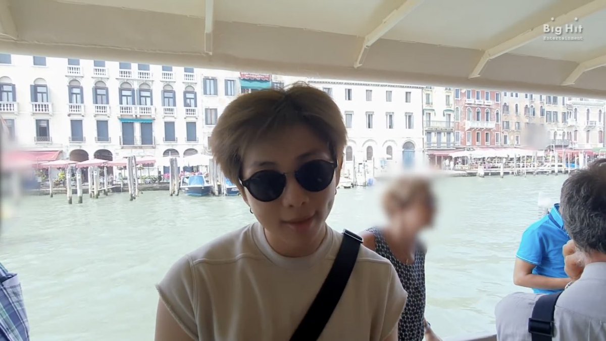Joon & Co. take a ferry instead of a gondola because Joon knows how much those gondolas cost and was like, “Yeah, nah.”