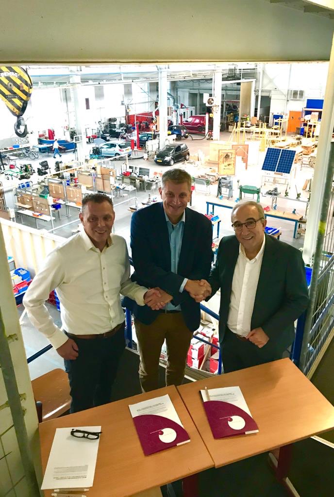 MVO Solutions, De Technische en Het Rijks VMBO Campus bundelen hun krachten door samen te werken bij het opleiden van medewerkers voor de bouw, techniek en energietransitie #Nijmegen #samenwerking #bouw #techniek #energietransitie