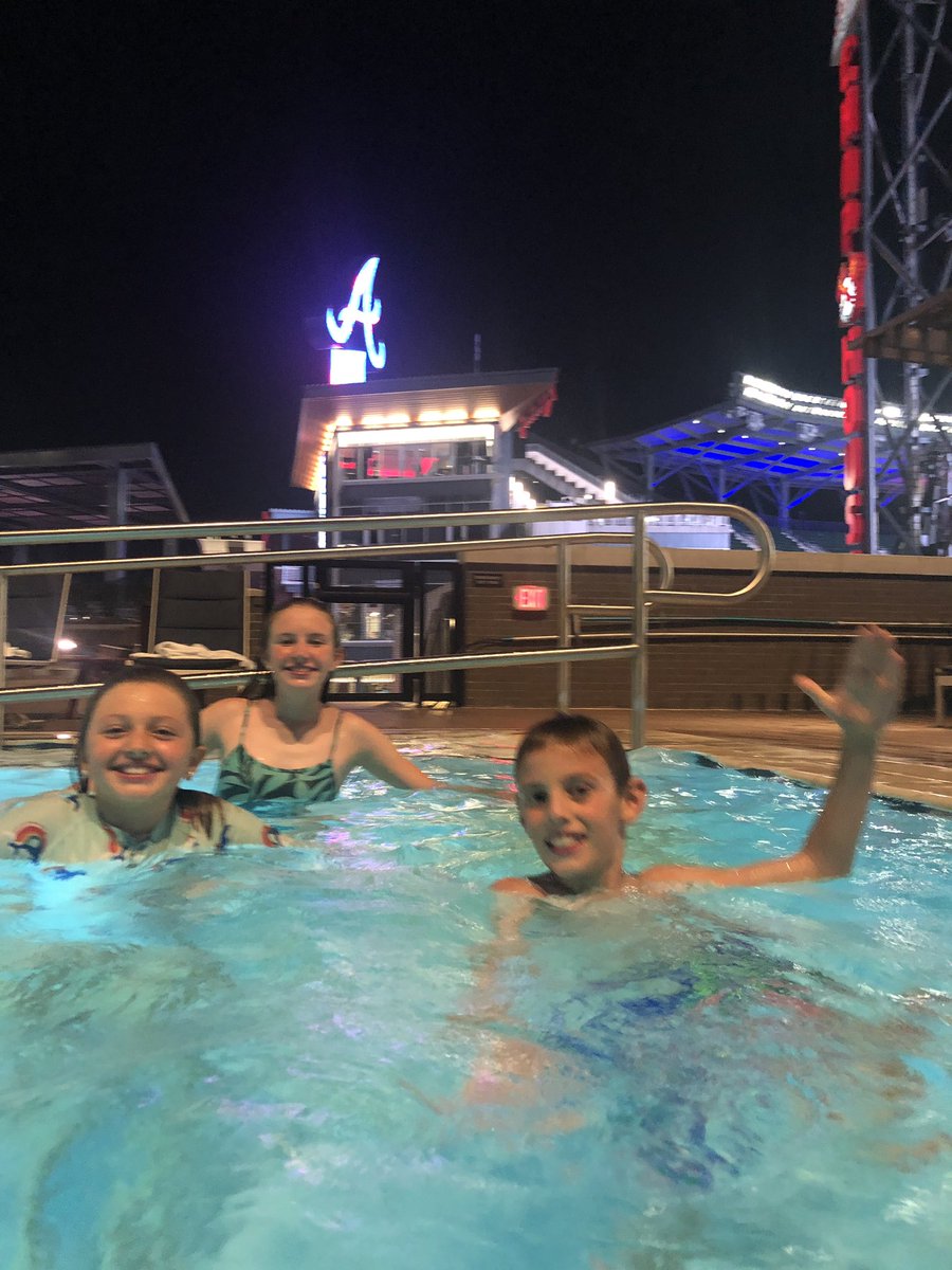 AmpFloyd's tweet image. We had to shake off the loss with some fireworks and swimming. Baseball is weird tho. Let’s flip the script today. #DBALB  @RotoWear