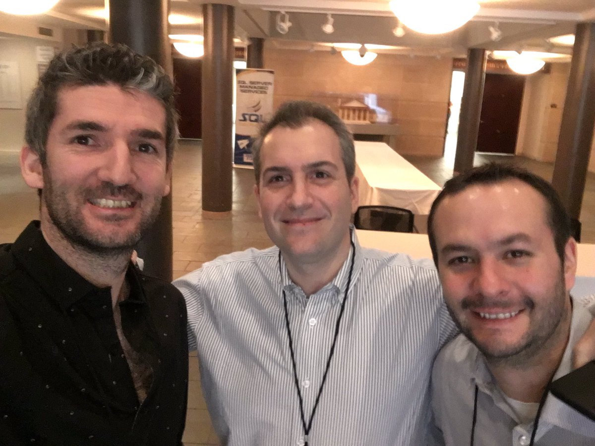 gbissio's tweet image. Starting this fantastic event #sqltrail @CarlosLChacon @sqldatapartners @Mariano_Kovo @lucashfernandez