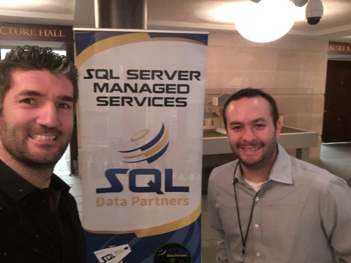 gbissio's tweet image. Starting this fantastic event #sqltrail @CarlosLChacon @sqldatapartners @Mariano_Kovo @lucashfernandez