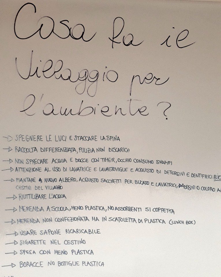 💧Sì alle borracce, no alle bottigliette di plastica;
💡Ricordarsi di spegnere le luci; 
🚮Fare la raccolta differenziata. 

Piccoli gesti che i ragazzi e le ragazze del Villaggio SOS di Vicenza hanno intrapreso per migliorare l'ambiente un passo alla volta 🌍💚

#FridayForFuture