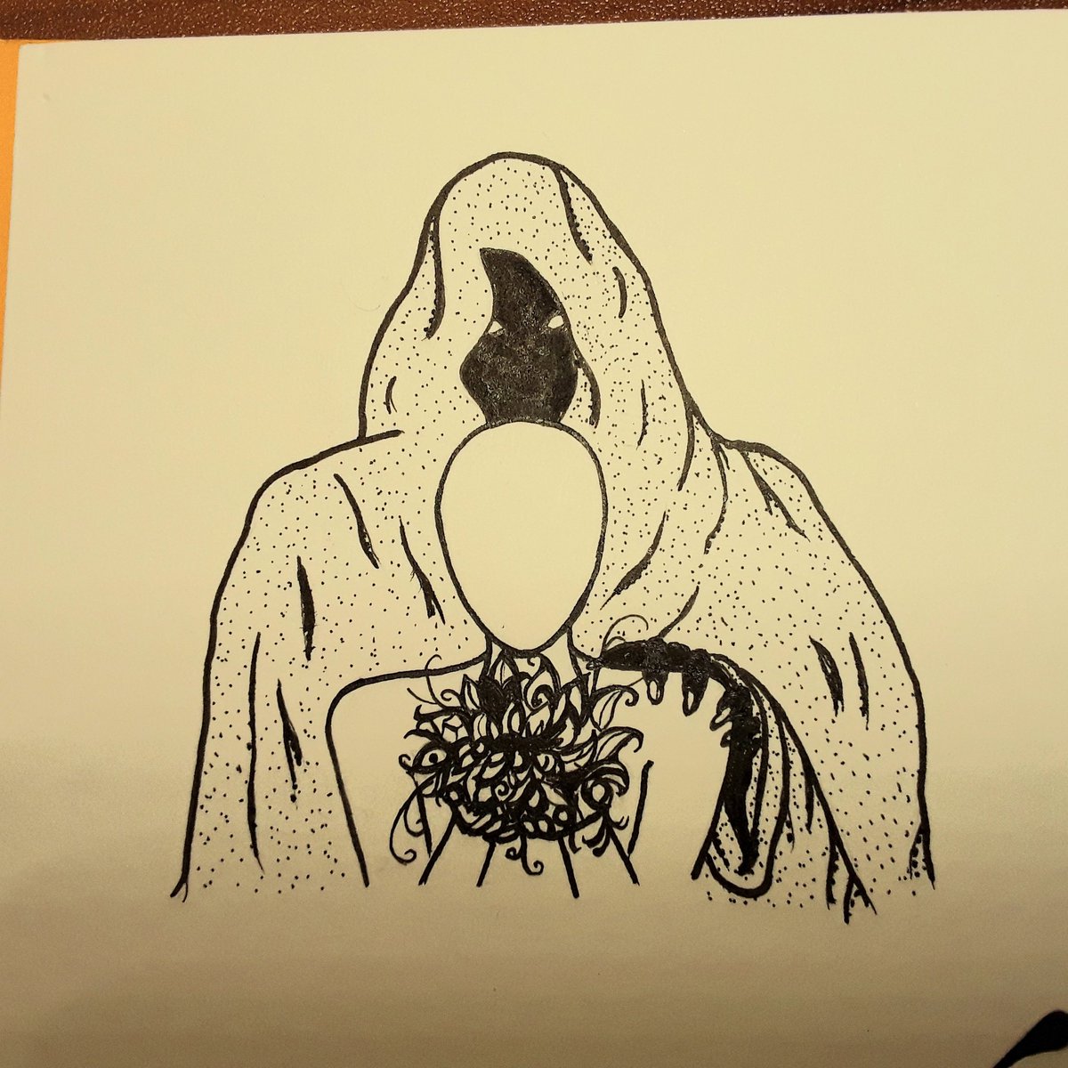 TwstdThornsArt's tweet photo. #Inktober Day 4: Death https://t.co/Y9WOLfxAsa