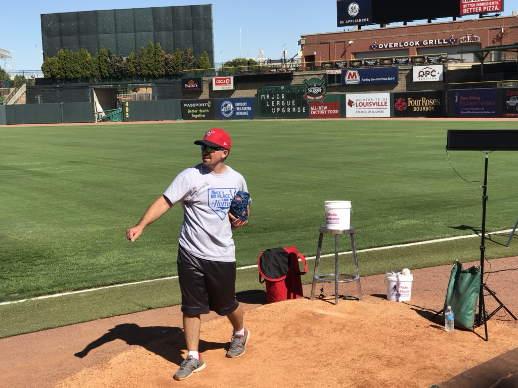 danielwcarroll's tweet photo. Today is the day! @Graffanino is 1100 pitches in at 12:12 pm. Please consider giving to this wonderful family to support their adoption. https://t.co/tY7qI88fQW #pitchinforadoption https://t.co/N31f0AZv6W