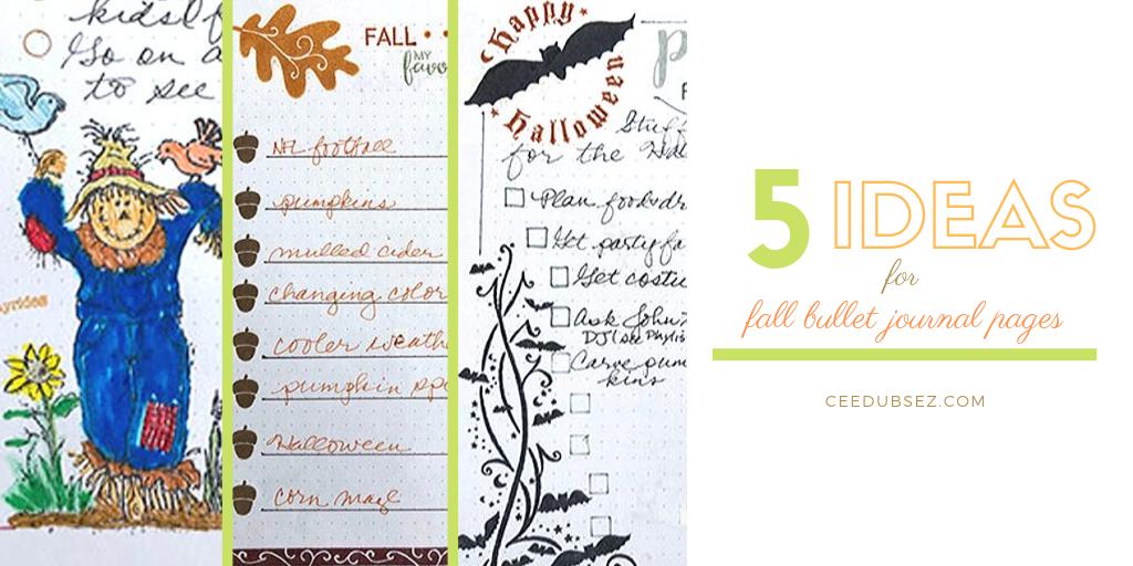 ceedubsez's tweet image. It&apos;s the perfect time to create some fall bullet journal pages!  Get ideas here buff.ly/31MBs2m
#fallbulletjournal #bulletjournal #fall #Autumn #creativejournaling #scrapbooking #planners #stamping