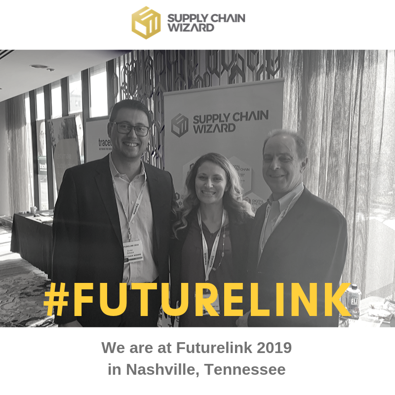 SC_Wizard's tweet photo. Hello from Nashville! We're at Futurelink 2019! Meet us and discover how Supply Chain Wizard can help you with your serialization and supply chain needs! You can always reach us at info@supplychainwizard.com #futurelink #tracelink #digitalfactory #digitalnetworkplatform https://t.co/tLyrbVBPtP