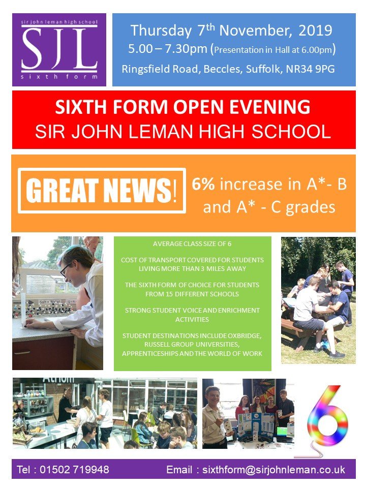 SJLHS (@sirjohnlemanhs) on Twitter photo 