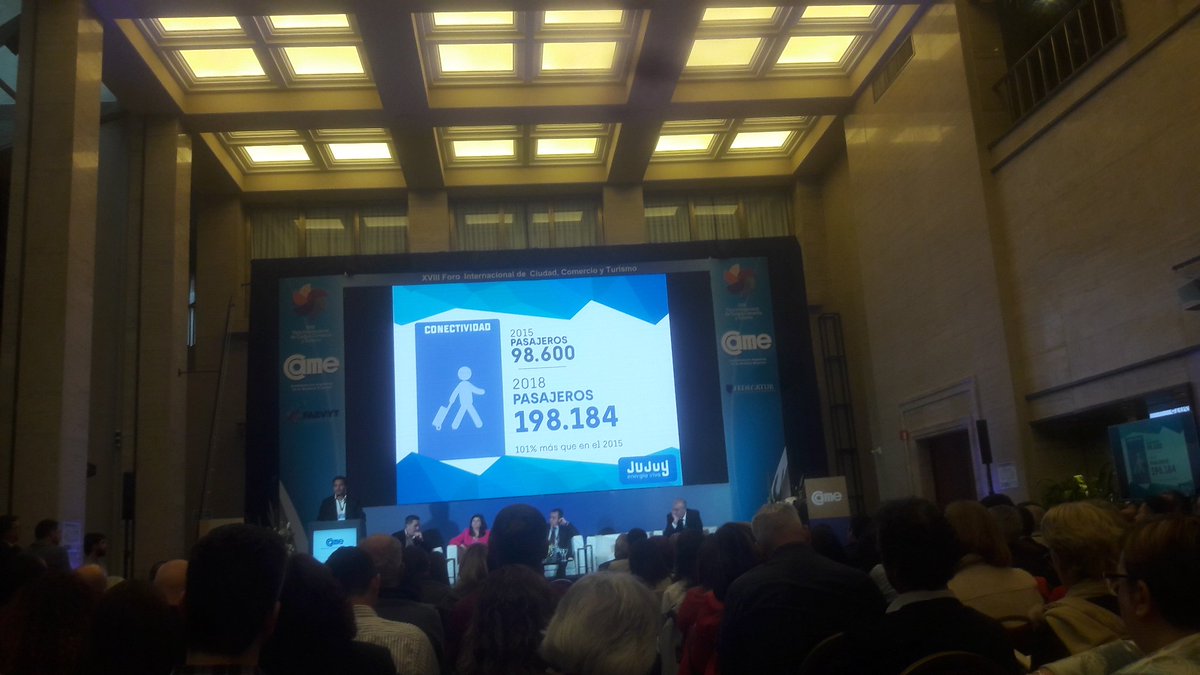Sebasti59251863's tweet photo. Jujuy 101% de crecimiento en ocupación en Alojamientos Turísticos.
#ForoCAME https://t.co/Z2xNaWU2Iq