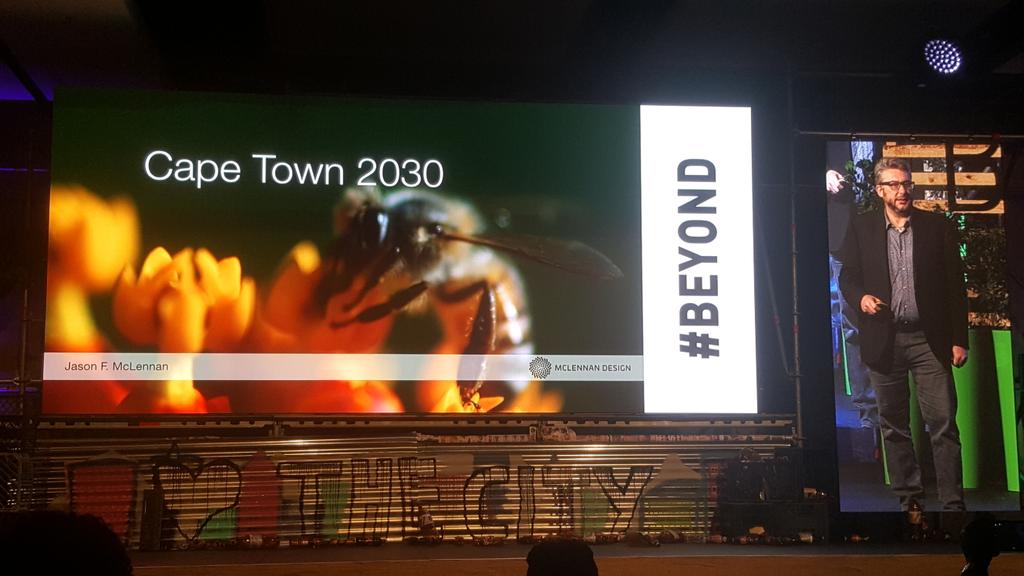 Jason McLennan at #GBCSA2019 : We have to do everything we can to create conditions conducive to life as quickly as we can. #sustainability