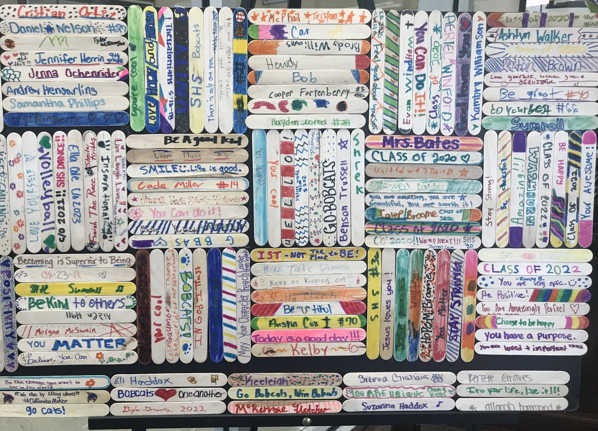 SumrallHSCC's tweet image. Collaborative Art Project to promote fellowship and community!  #DifferenceMakerLCSD