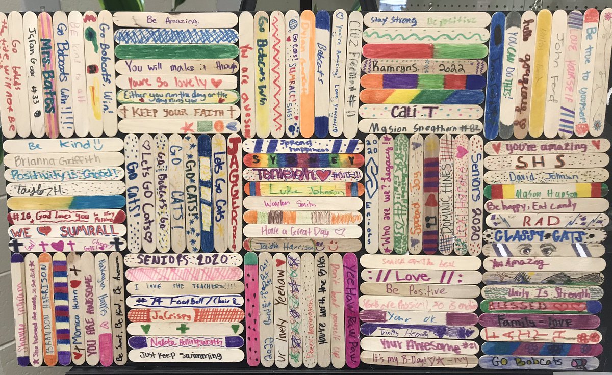 SumrallHSCC's tweet image. Collaborative Art Project to promote fellowship and community!  #DifferenceMakerLCSD