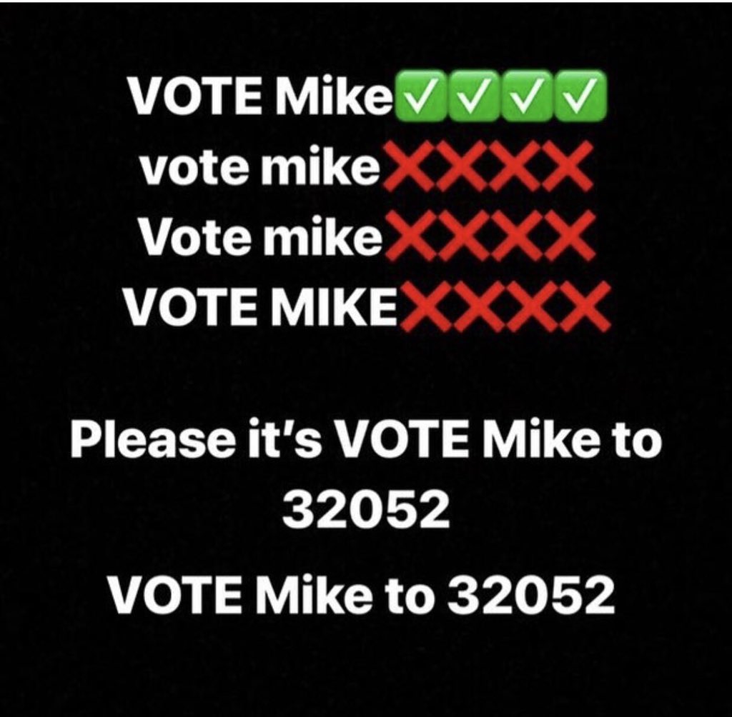 mimie_dolce's tweet photo. CONVERT THE LOVE YOU HAVE FOR MIKE TO VOTES PLEASE I BEG YOU BEAUTIFUL PEOPLE OF THIS WORLD
SMS VOTE Mike to 32052 ๐ญ๐ญ๐ญ๐๐ผ๐๐ผ๐๐ผ
#BBNaija
#LetMikeWin https://t.co/hjgbskWi0b