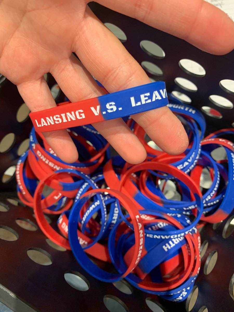come check out these on sale LL VS. LV shirts and bracelets for the game tonight!!