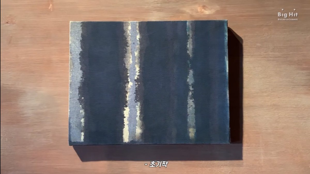 Namjoon showing us pieces and including his comments on not just the art, but the curation. He considers all aspects of the show, from the pieces chosen to how the art is displayed. He’s a dream.