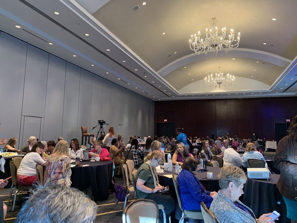 DONAIntl's tweet photo. Here we go! #DONASummit #DONAProud https://t.co/bmgEQ6MU5e