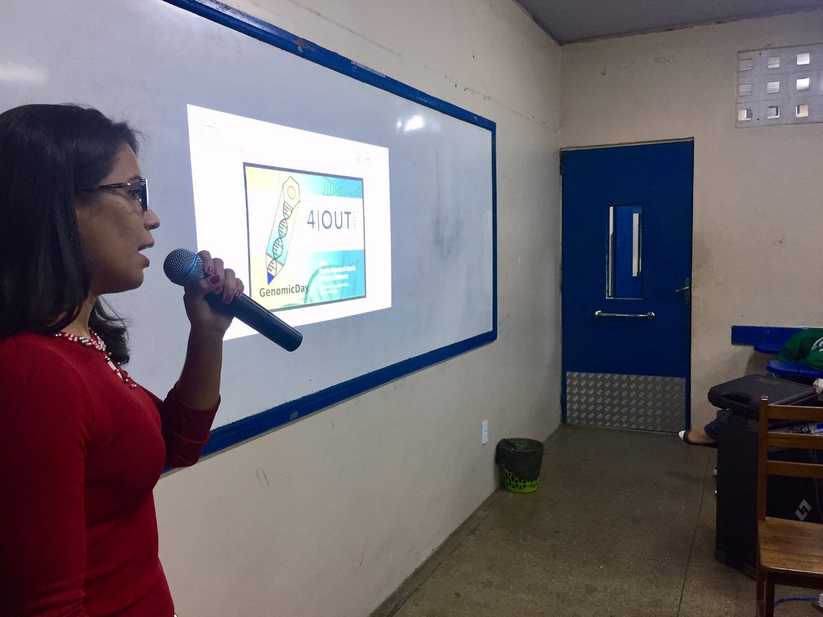 genomicdaymao's tweet photo. Começou o genomic Day Manaus! #GenomicDay #GenomicDayManaus #Fiocruz #ILMD #Genomic https://t.co/FXfaneLd3X