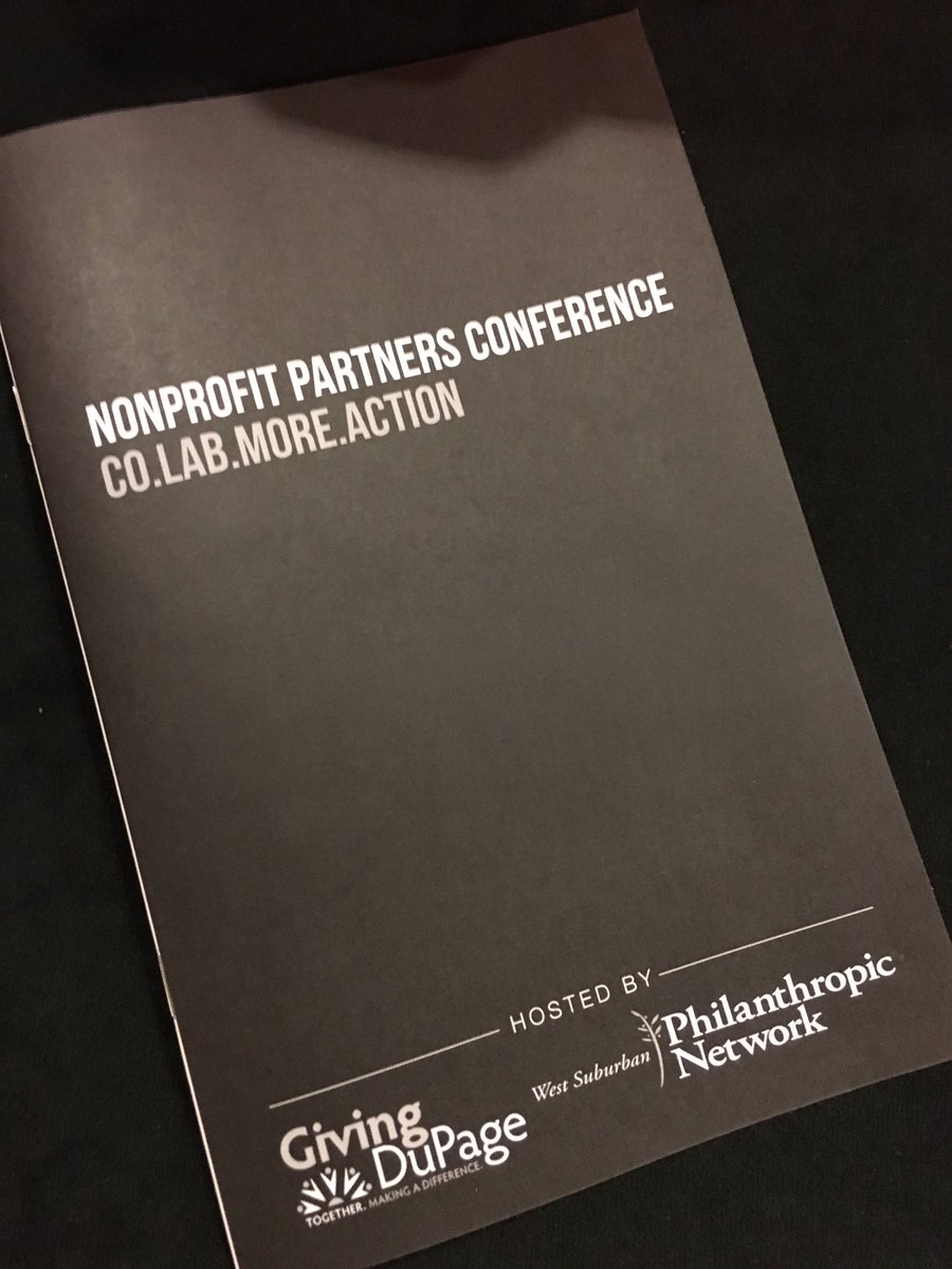 WSPNOnline's tweet photo. #NPC19 is live! #COLABMOREACTION @GivingDuPage #Nonprofitprofessionals #adayoflearning #networking https://t.co/87bc5rifQs