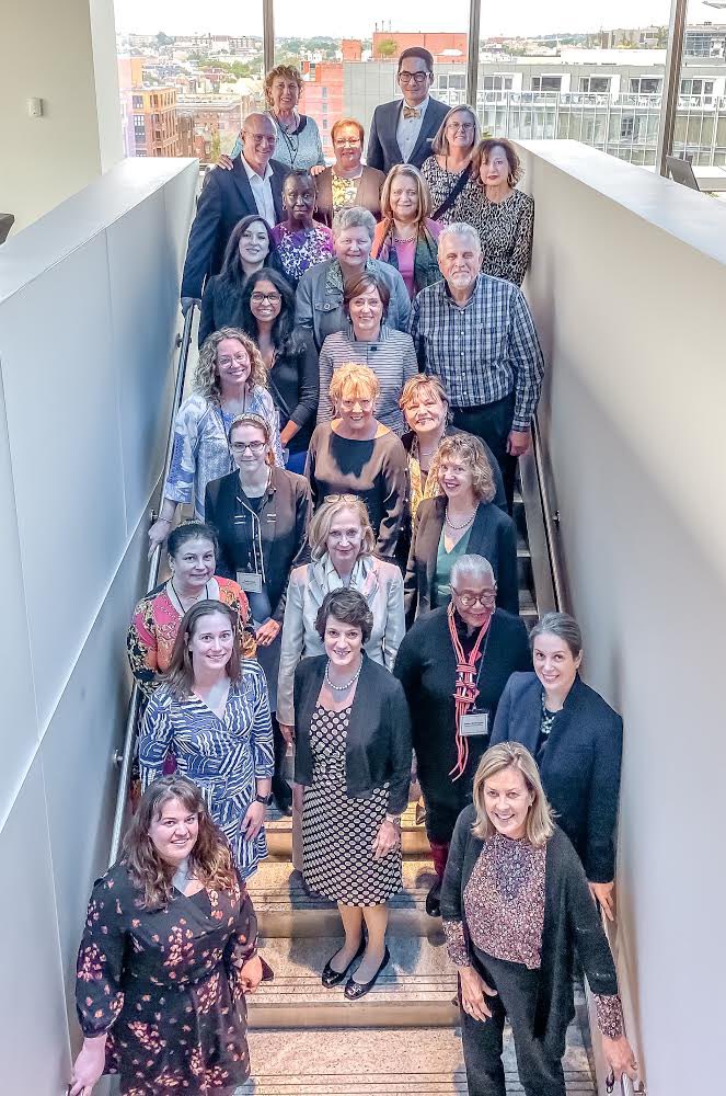 McCarthyRN12's tweet photo. Always a wonderful time with these phenomenal nursing leaders! Love the conversations and thankful for their mentorship and leadership as we strive for nurses to be involved in their communities and be on boards! #RNsonBoards #10Kby2020 #NOBC #nursesonboards #nurseleaders https://t.co/bZCfhmTc8r
