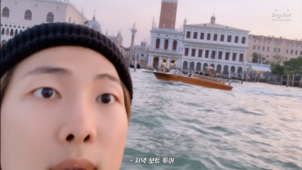 Time for the night boat ride and lingering shots. Like with the art, he focuses on a landscape and keeps his gaze there, taking it in, while also showing it to us for several breaths. In our world of videos that stoke the idea of 2-second attention spans, this feels radical.