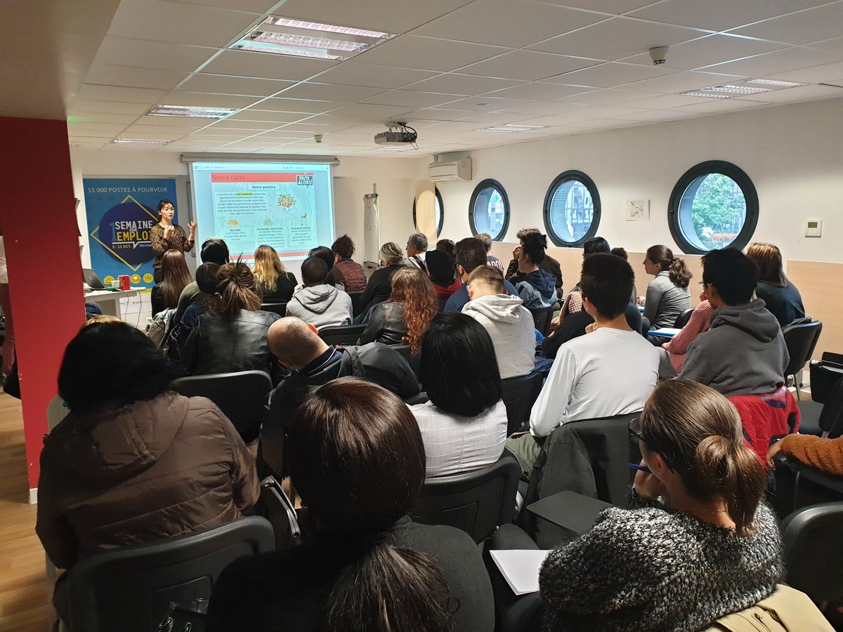 #versunmetier; #fritealors! #recrutements;#saintetienne;#équipiers;
#managementéquipe
FRITE ALORS ! enseigne québecoise  recrute avec pôle emploi pour son implantation sur Saint Etienne.
 30  entretiens de recrutements ce jour, au pôle emploi