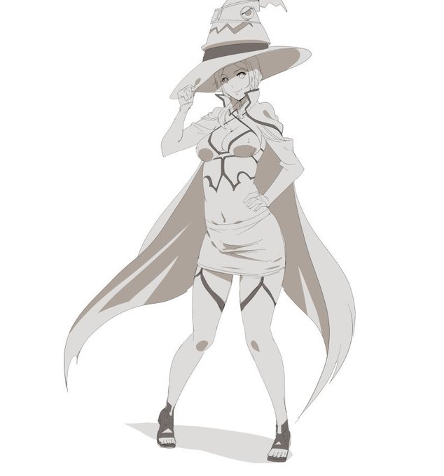 今日のおえかき
ハロウィンっぽい女の子 