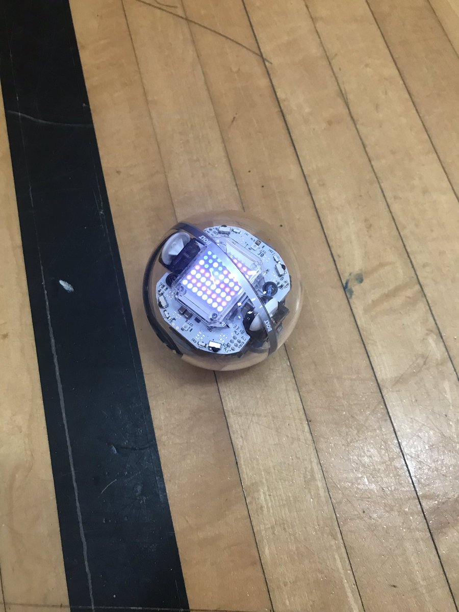 cjbrady4's tweet photo. Avon Lake Elementary Robotics in action! Students problem solving to code their Sphero Bolt on a robotic Apollo Mission. @ErieviewEagles @SpheroEdu @D__Vanderploeg https://t.co/wkZ5XcDoXg
