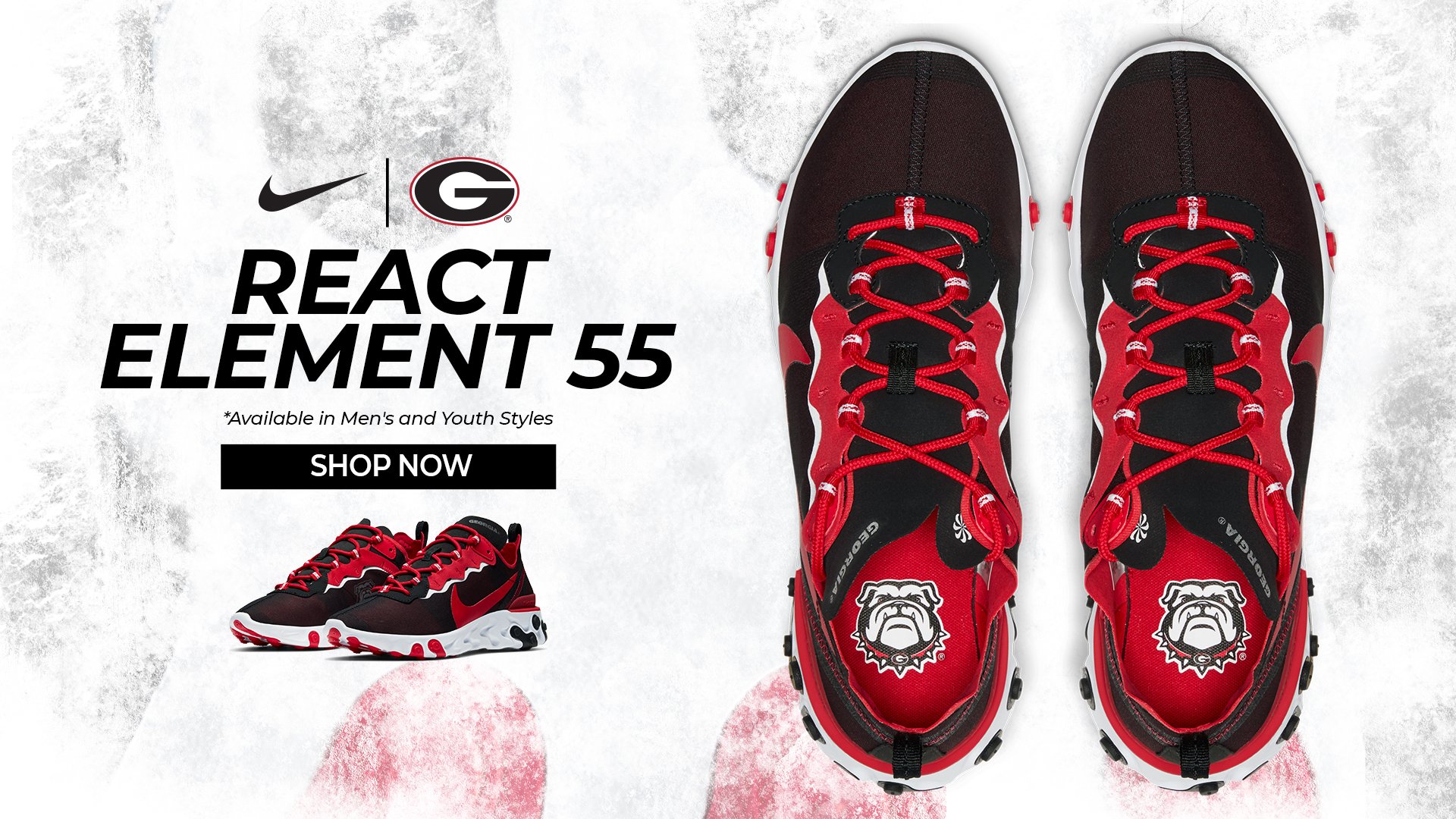 georgia bulldogs nike react element 55