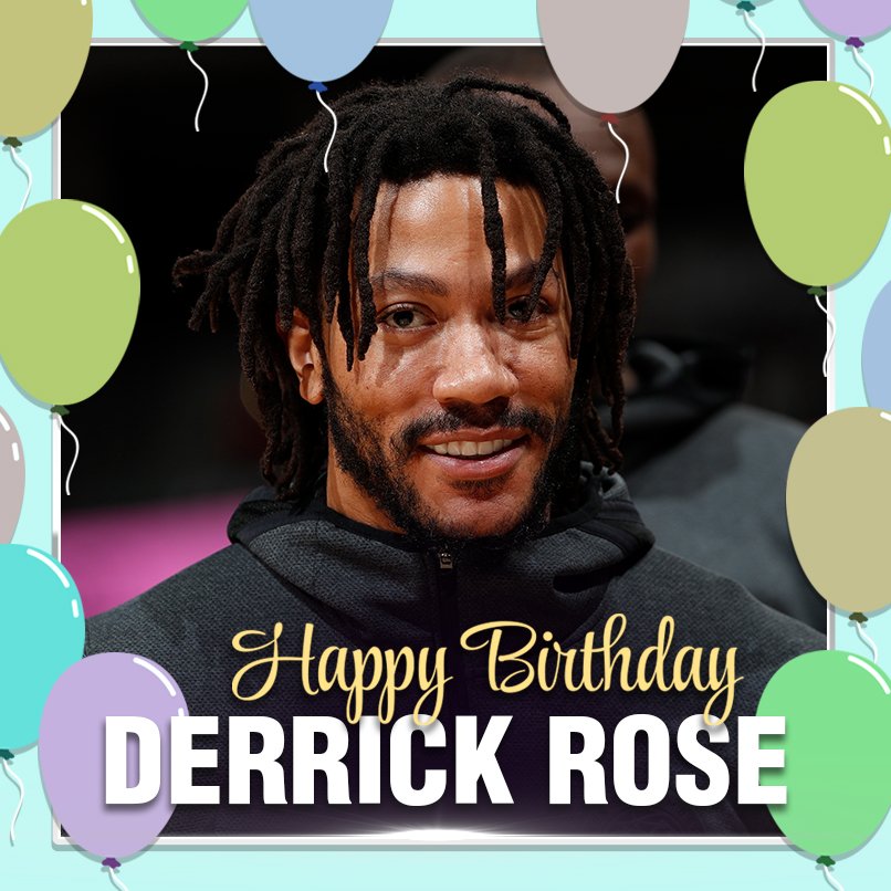 HAPPY BIRTHDAY! Join us in wishing Derrick Rose a Happy 31st Birthday! 