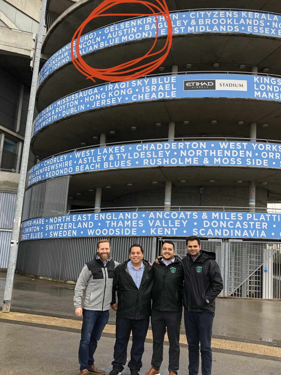 First stop on the UK Football Tour and we found Austin represented.