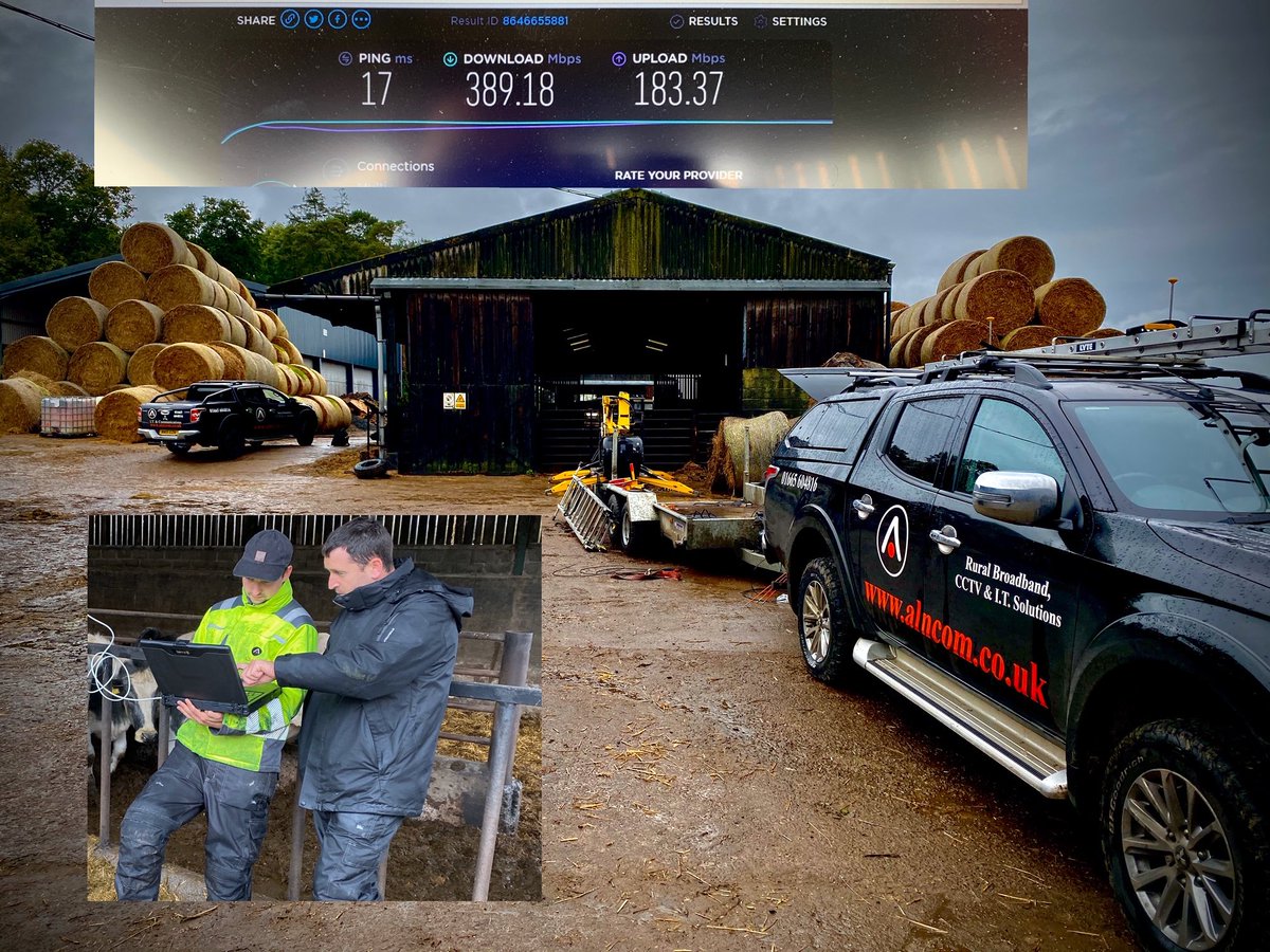Alncom_co_uk's tweet photo. Today on I.T. We connected a farm in Northumberland to Ultrafast Broadband. The installation was fully funded using rural gigabit vouchers.
Give us a call if you or your community have poor internet.
01665 604816 https://t.co/2G53wlU5fQ
#alncom #ruralbroadband #gigabitvouchers https://t.co/RdhR6ovkn4