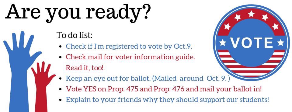 LeapAmphi's tweet photo. Voter information guides are on their way to your mailbox. Ballots will go out in about a week. Are you ready? Check your voter registration here: https://t.co/fvDyuRS56Y https://t.co/ZxKVK4NDkW