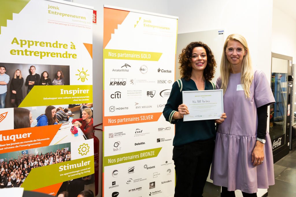 JELuxembourg's tweet photo. #Flashback to our Volunteer Appreciation Reception, where thanked our 535 volunteers who help us inspire 1023 young people! 
Find out more about this event: https://t.co/Ql9fLN6I5m
Special thank you to our partners who go the extra mile:
@DeloitteLU
@BGLBNPParibas https://t.co/Ew82SIDcTH