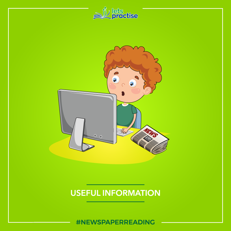 letspractise's tweet image. #NewspaperReading

Information via television or digital platforms could be up to a certain extent but a newspaper may have news related to their surroundings too. 

This helps them grasp every word and even develop the capability to share it. 

#LetsPractise #PracticeApp