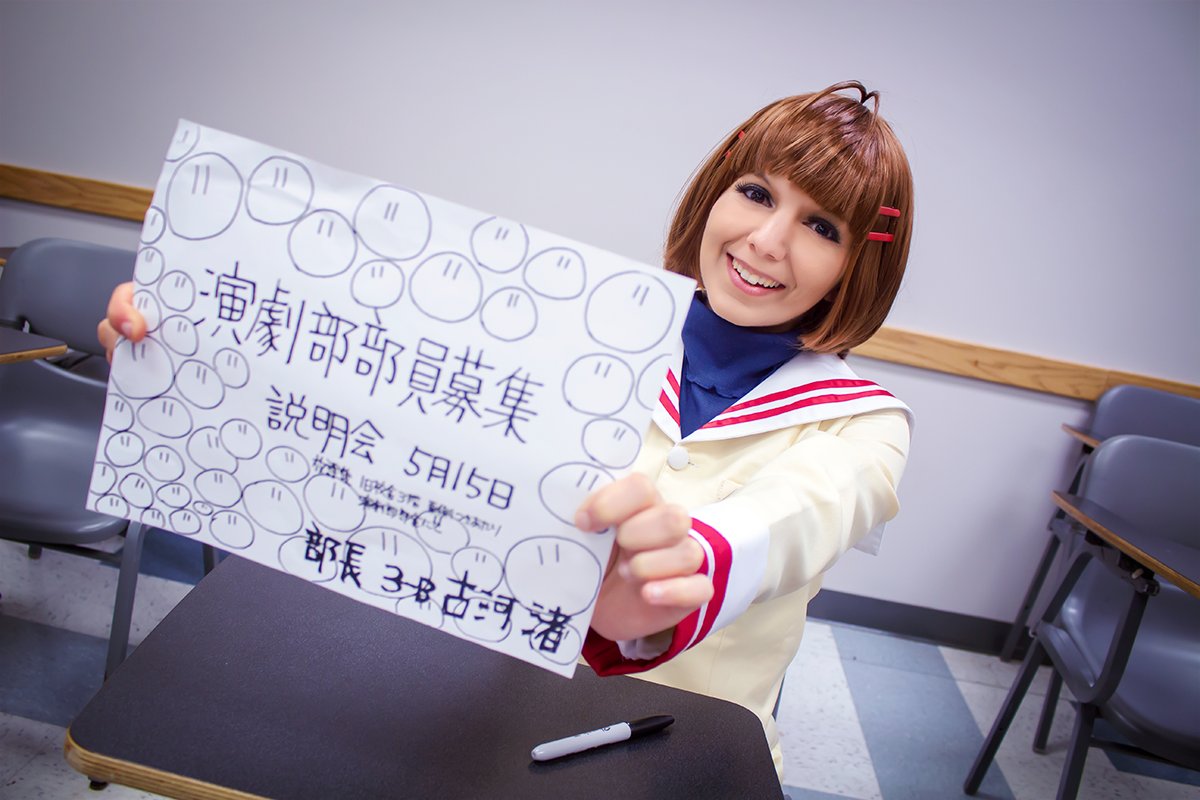 FM-Anime – Clannad Nagisa Furukawa Female School Uniform Cosplay