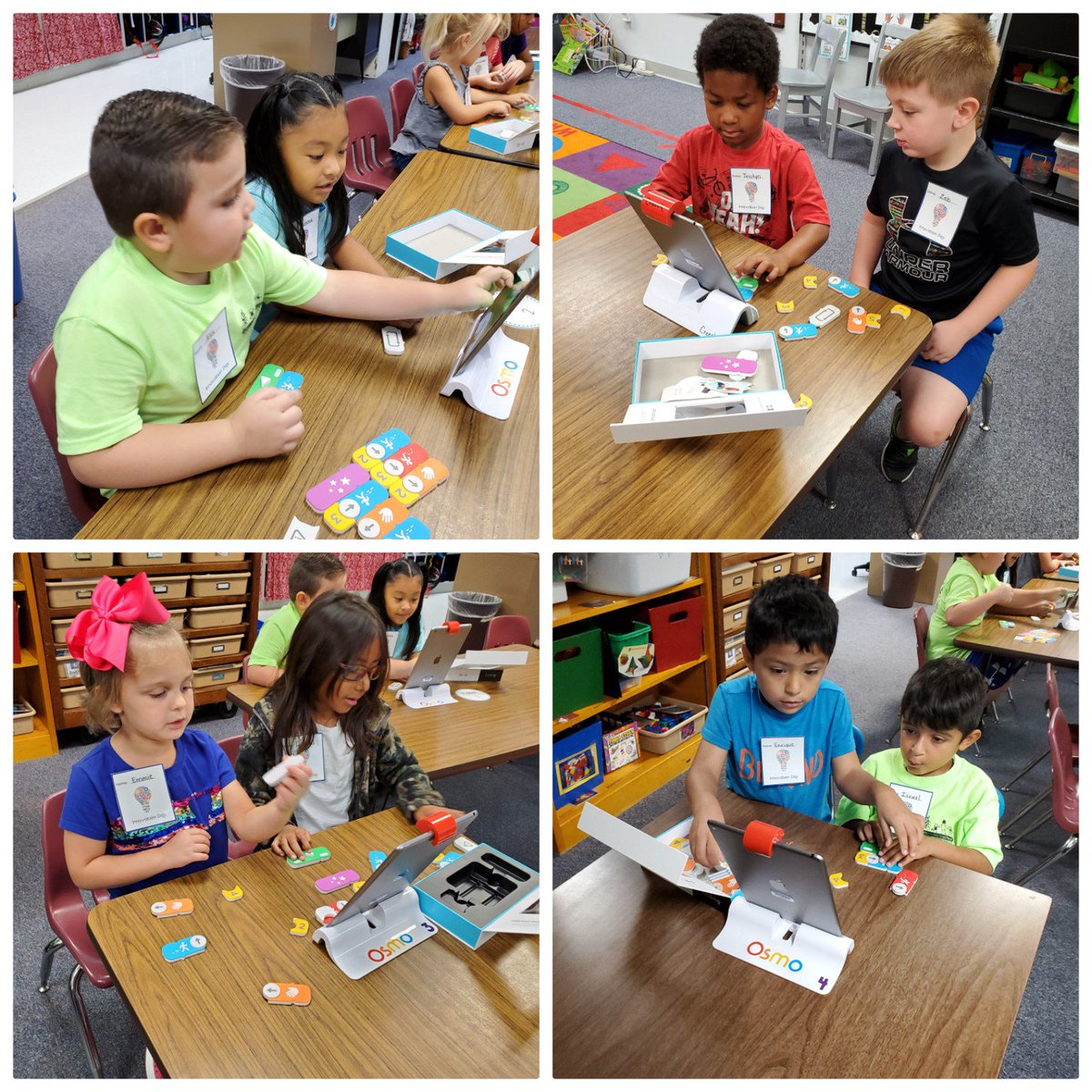 NicoleHooker17's tweet photo. Coding with Awbie is a great team building activity!!! Session 3 is almost complete!! #theBHT @MACSchools #Osmo https://t.co/QCd9OdDFIb