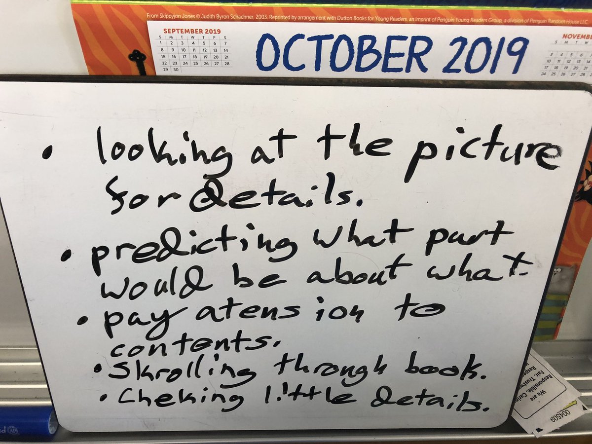 The kids researched what I was doing while I was previewing a nonfiction book. This is what they learned. <a href="/TCRWP/">TCRWP</a> #TCRWP
