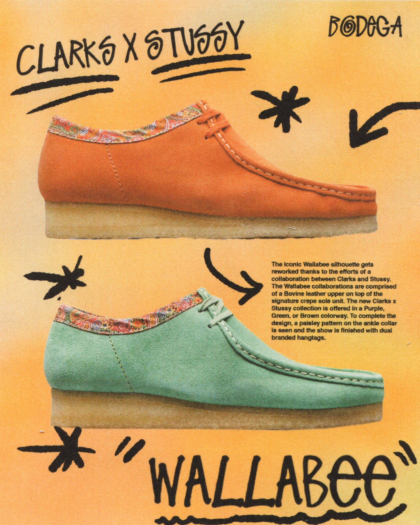 Clarks x stussy discount
